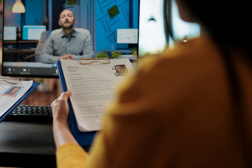 Job application with criminal record